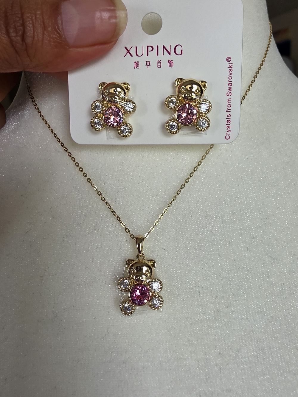Hermoso Set Oro Laminado 14k Alta Calidad